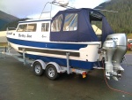 Port side view of Betty Joe