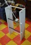 Cooler holder for rack.
Used 2 36