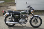 My 7th bike. 1973 Honda CB350G. Not actual picture.