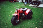 My 10th bike. 1979 Honda ATC 110.A 3 wheeler I had for some fun.