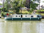 A few C-Brats decided they need more elaborate facilities and so leased this canal barge. Usually made it to the evenings destination to tie-up.