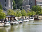 Lunch time at the wall in Fairport.