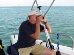 Brent photographing F-D dolphins