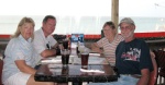 At our favorite beach bar, Palm Street Pier