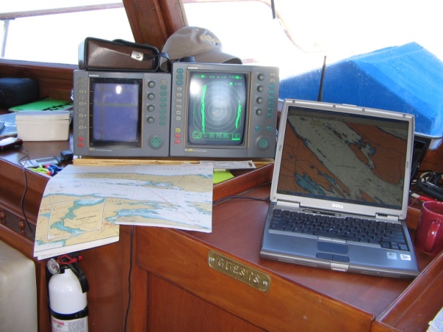 Instruments on the dash, Jacari Maru