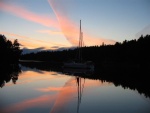 Anette Inlet sunset