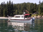 Daydream on the Buoy at Doe Island 8-13-06