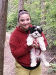 Lydia and Baxter on Trail at Matia 8-14-06