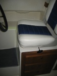 Helm Seat and Drawer Bank