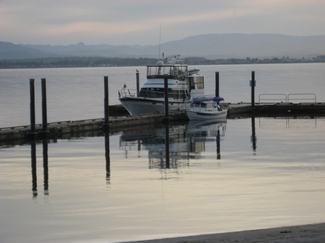 at Sidney Spit marine park BC,  how much do you need?