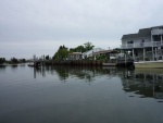 Houses on Tuckerton Creek, Tuckerton was often called clam town, it still produces it's share, of clams. que in bumba from Forest Gump,steamed clams, raw clams, clam casino, clams rockerfeller? fried clams, they use clams for stripers in the spring or after rough weather as they get broken up in heavy surf during heavy weather