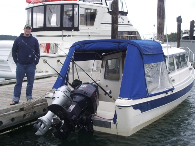 My Dory and me at Lopez Island!