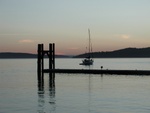 Blakely Island Sunset, 7-19-03