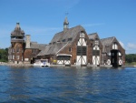 Boldt Castle boat house.