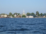 Entrance to harbor, Clayton, NY