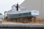 Old tug boat in Cape Vincent Harbor/