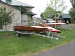 Vintage outboard raceboats