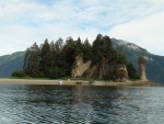 Chimney rock and Island