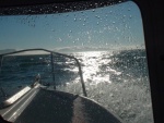 Rough cruising between Hoonah and Elfin Cove with thick fog ahead