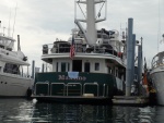 Maxamo with its compliment of C-Dory dingy & now two Mokai's.  Talked to owner Steve whom we had met in Red Bluff Bay in 2007.  He suggested us checking out Patterson Bay, Baranof Island this trip. Said he loved it.