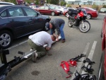 9-11 Bremerton (DA NAG)
Bill assembling trailer
for motorcycle