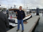 9-11 Bremerton Dr. Jim States (C-Dory SUNFISH) takes a 25 SC demo ride with Jefff
