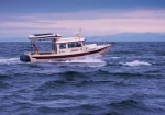 2019 Cal.  Crossing Juan De Fuca Strait with a fleet heading to Friday Harbor CBGT.