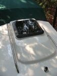 Overhead hatch added to cabin-- outside view. Bowmar 900 series 16