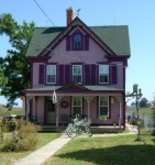 purple house