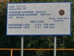 The locks had friendly attendents and lots of signs.  No getting lost.