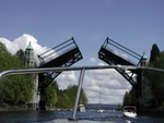 University Bridge Opening for Daydream (NOT!), Montlake Cut, 4-27-03