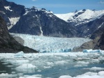 Le Conte Glacier.  Southern most tide-water glacier in N. America.  Maybe the planet.