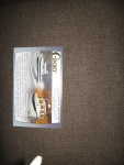 Front of mini brochure