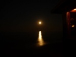 Super Moon in Vero Beach Florida looking out over the Atlantic Ocean March 19th