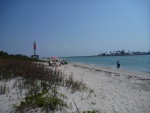 Looking out Ft. Pierce inlet only ten miles to the gulf stream great fishing