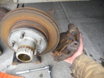 Pull off caliper