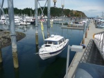 sling launch Cap Sante Marina Anacortes