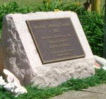 Historical plaque at Dismal Swamp lock