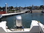 Leaving Santa Cruz Harbor Ramp