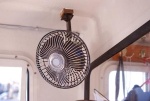 fan installed over Wallas
helps with condensation