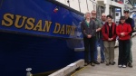 This is the 64' chartered yacht we used for our cruise in SE Alaska