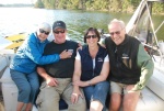 El, Don, Dee and Bill at Garrison Bay