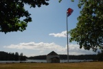 English Camp British Flag, San Juan Island