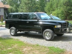 2001 DODGE RAM 2500 4WD V10 EXTENDED CAB