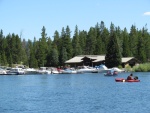 Signal Bay Marina down near the dam of Jackson Lake