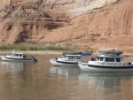 At Kane Wash behind cookie jar butte, nice sandy shallows  Rana Verde, Bossa Nova and Kerri On. 