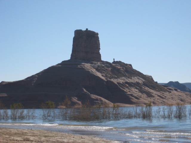 Cookie jar butte near Kane's wash