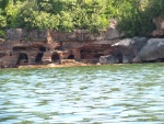 CAVES NORTH SIDE OF DEVILS ISLAND