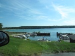 small harbor near Sutton Bay Michigan north of Traverse City