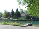 Leeland Michigan,boat ramp at the northern  end of Lake Leelanau